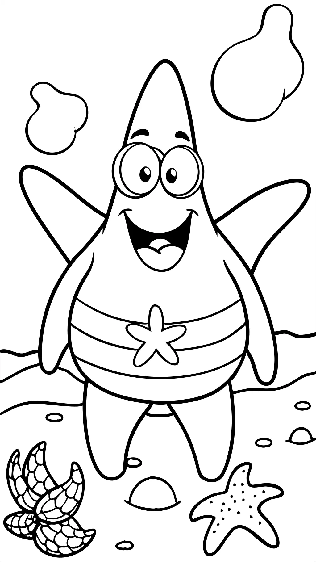 coloriages Patrick